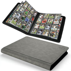 Arkeiliy binder gray cover close-up showing durable exterior for on-the-go storage.