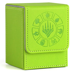 Arkeiliy Card Deck Box in Grass color showcases stylish storage for MTG and other decks.