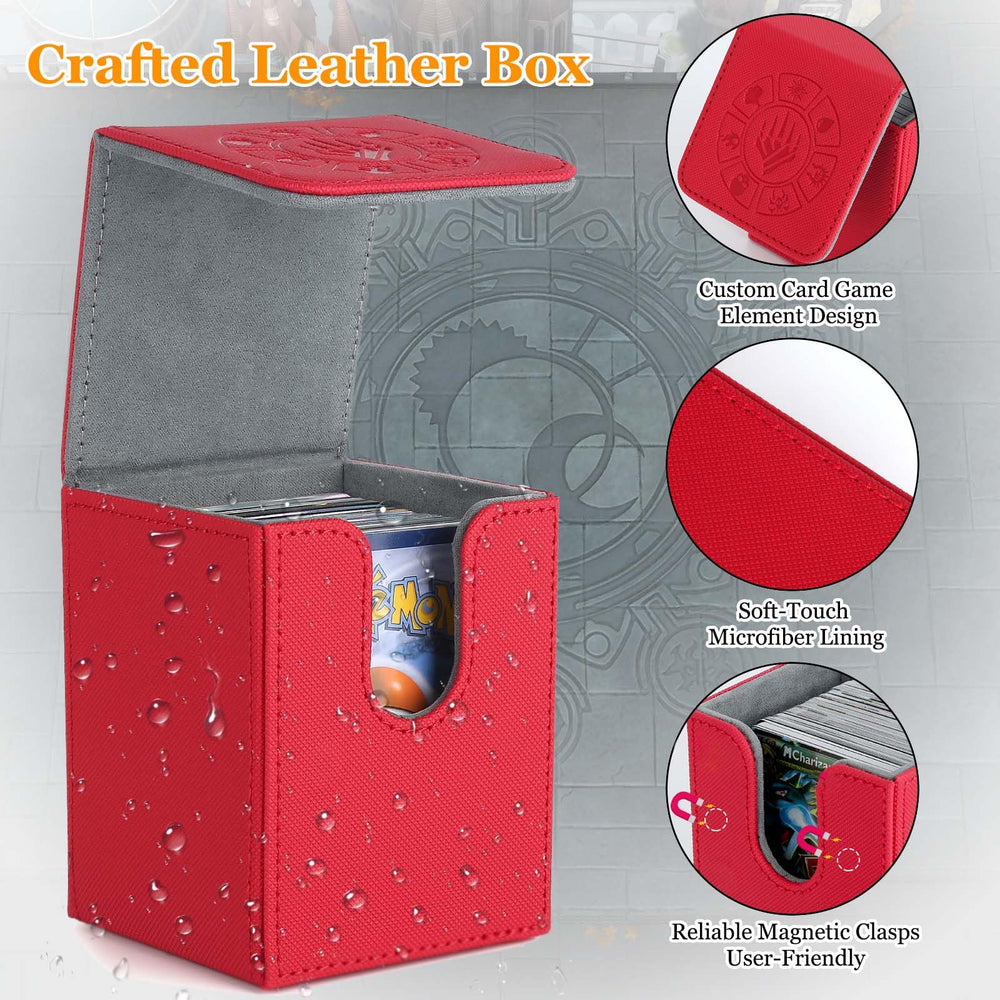 Arkeiliy card deck box sleeves included 50-pcs ready for immediate protection