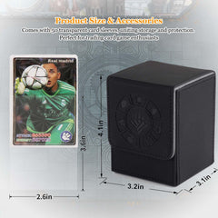 Arkeiliy deck box with 50-card sleeves included for immediate protection
