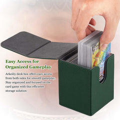 Arkeiliy leather-textured finish adds premium look and durable protection.