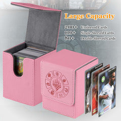 Arkeiliy pink deck box open showing spacious internal layout
