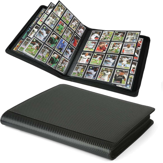 Arkeiliy premium ringless binder showing 1024-card capacity for MTG and TCG on-the-go storage.