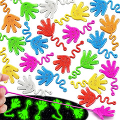 Armaytoy glow sticky hands in colorful assortment for parties and prizes