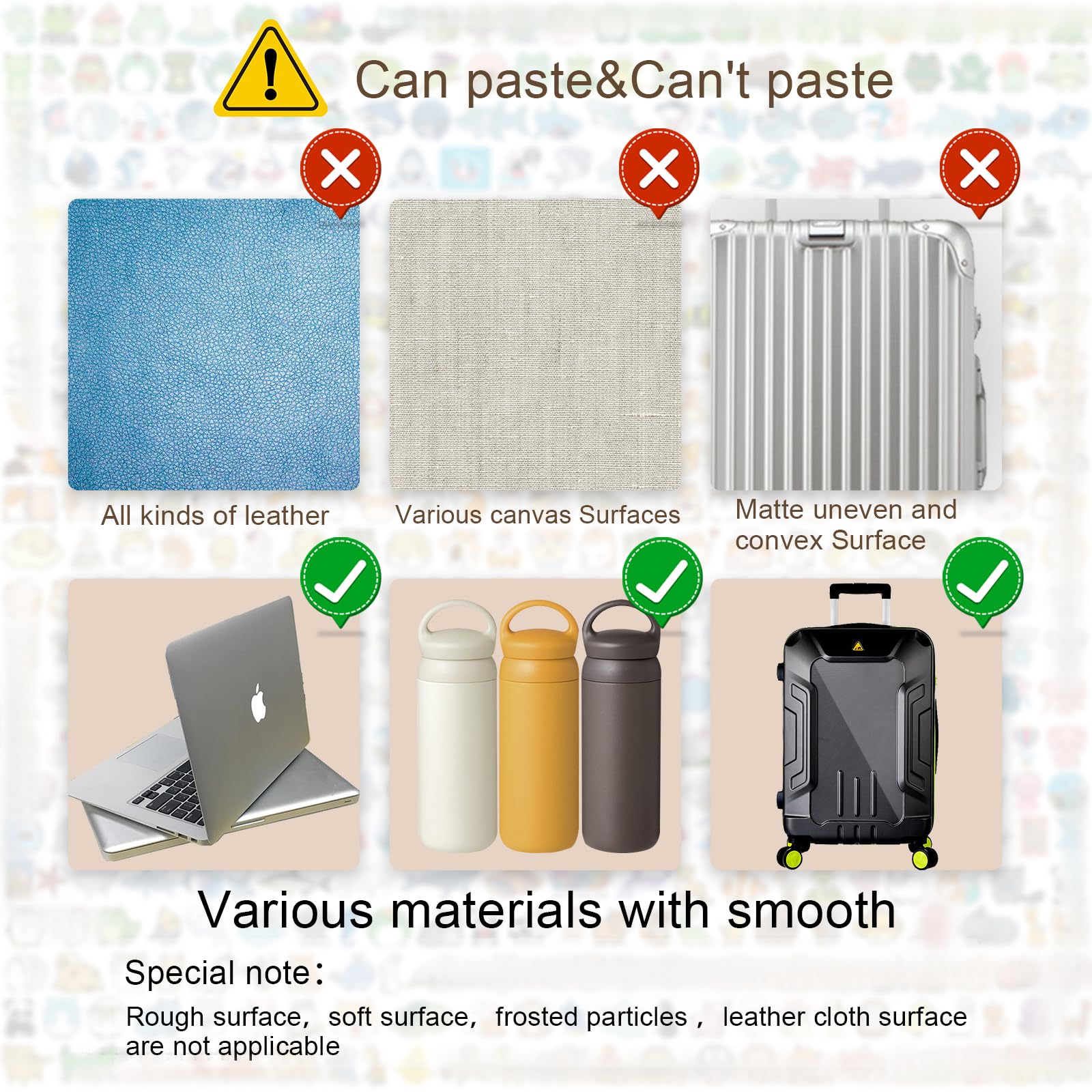 Arme 600Pcs animal stickers personalize phones with durable, residue-free adhesion.