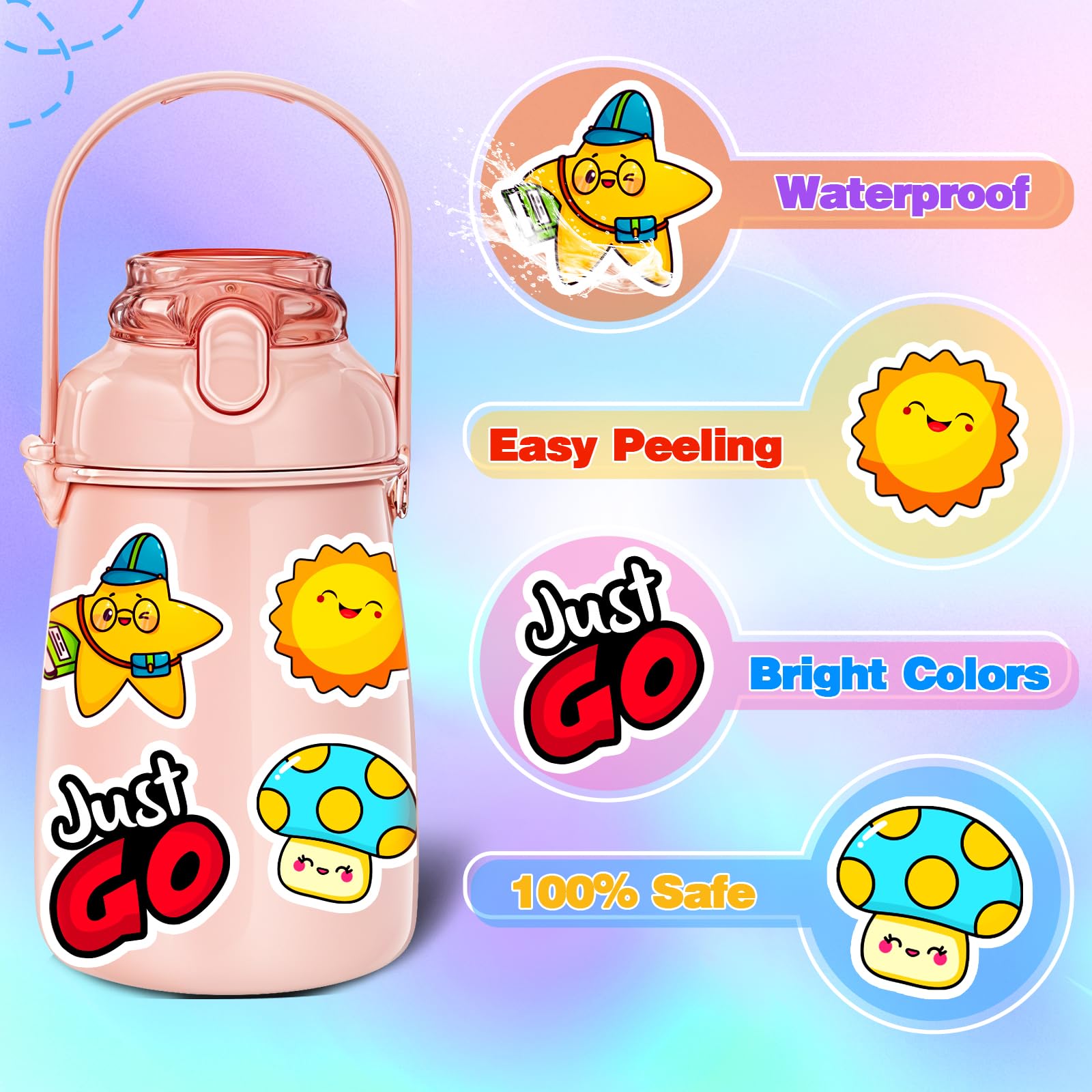 Arme laptop and notebook stickers personalize devices with cute flair