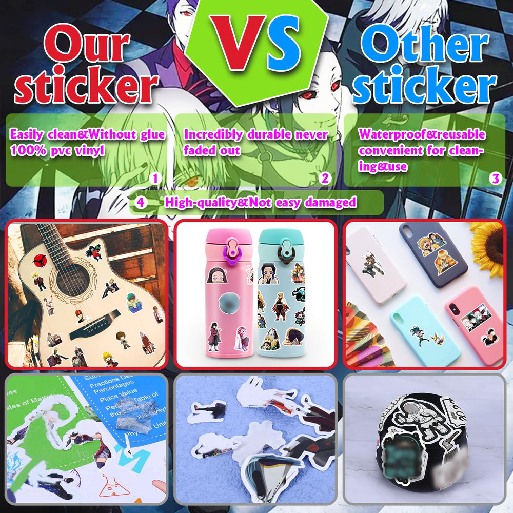 Arme vinyl waterproof stickers durable on bottles and notebooks