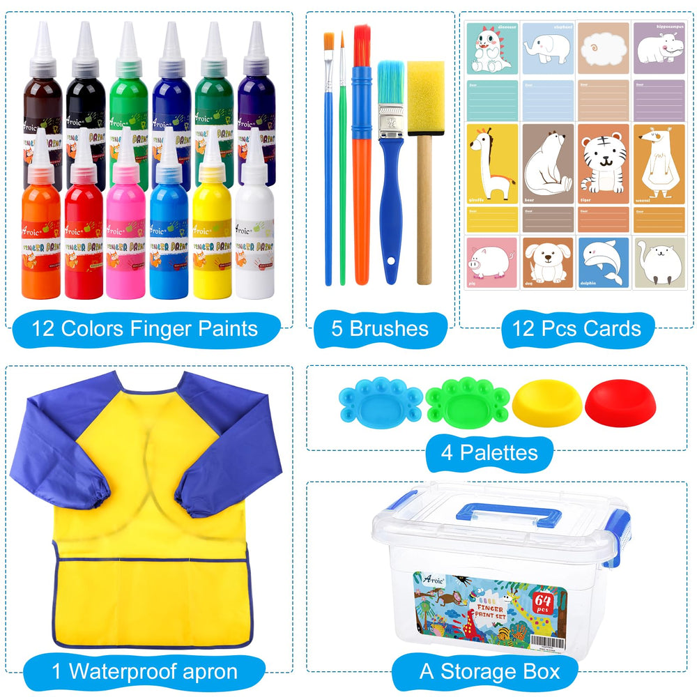 AROIC brushes and sponges laid out for smooth painting and easy cleanup.