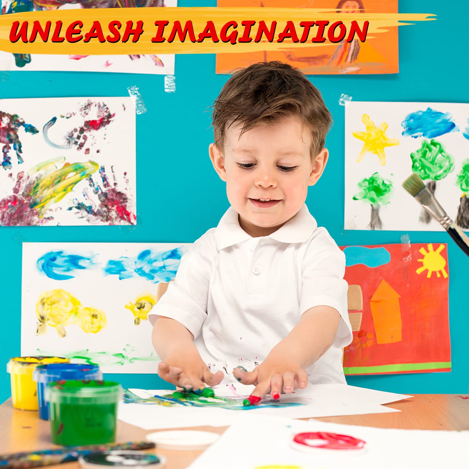Perfect for daycare, homeschooling, and indoor family art sessions.