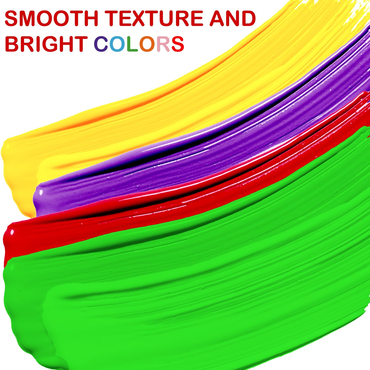 AROIC eight-color palette demonstrating primary and secondary color mixing