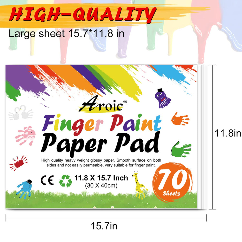 AROIC 11.8 x 15.7 inch paper—ideal size for budding artists at home.