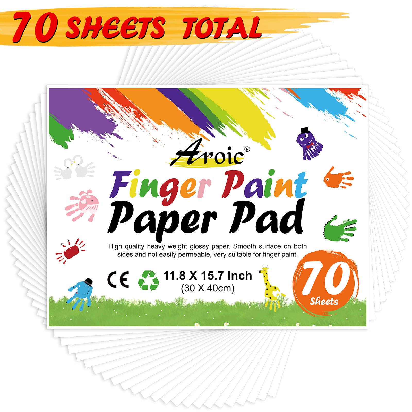 AROIC paper is non-toxic and acid-free for worry-free crafting.