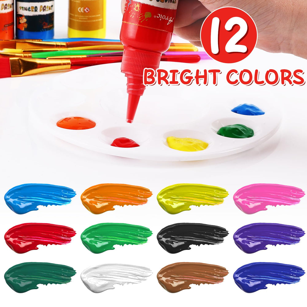 AROIC Safe non-toxic kid paints ensure worry-free creative play.