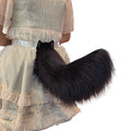 Aroogudo electric ears handmade in soft fleece for comfortable cosplay.