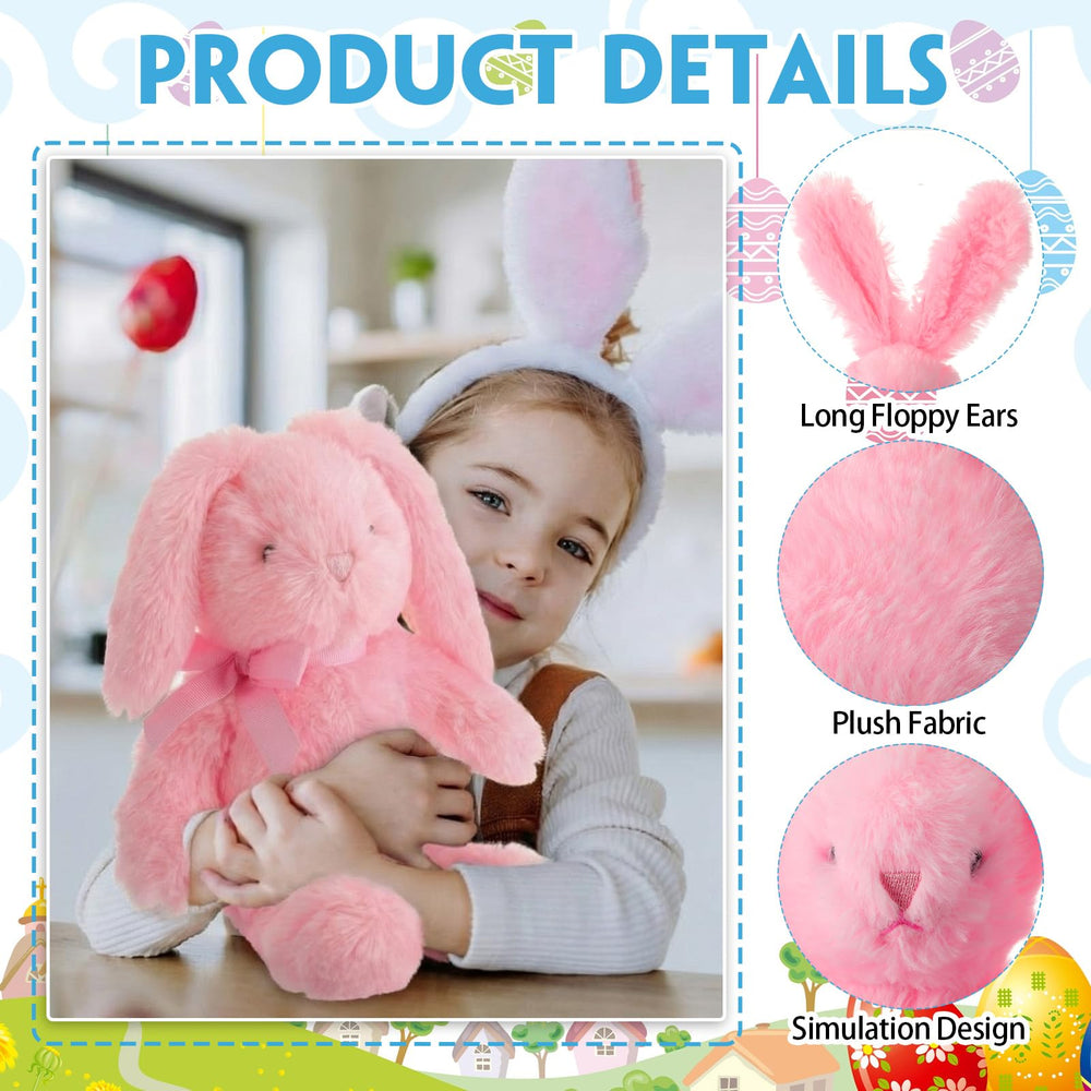 Arrowbash 12-inch bunny plush for little hands and hugs.