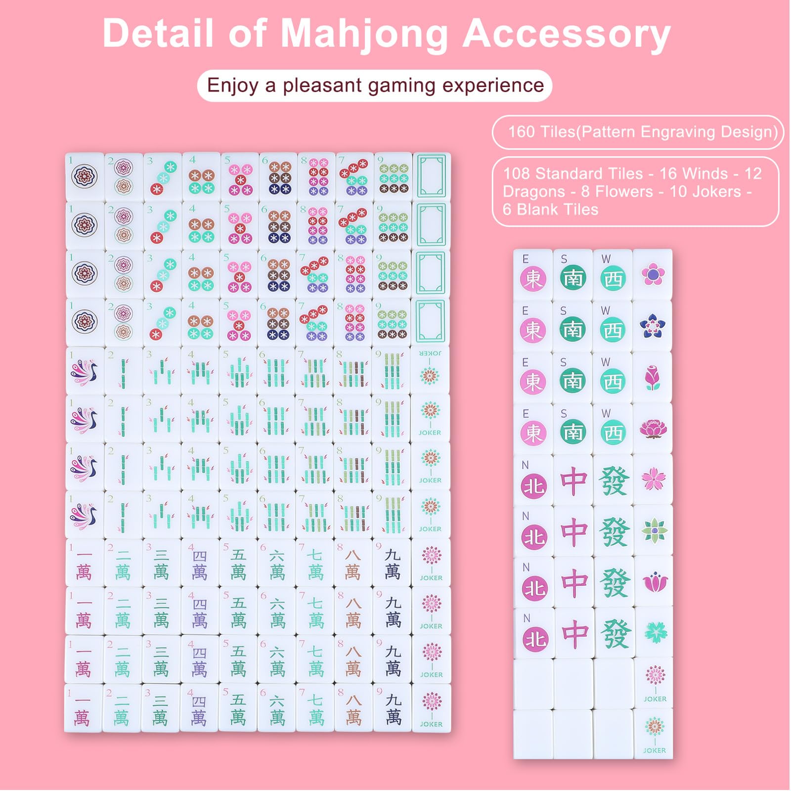 Arrowbash 3D engraved-pattern tiles feature bright colors for quick recognition