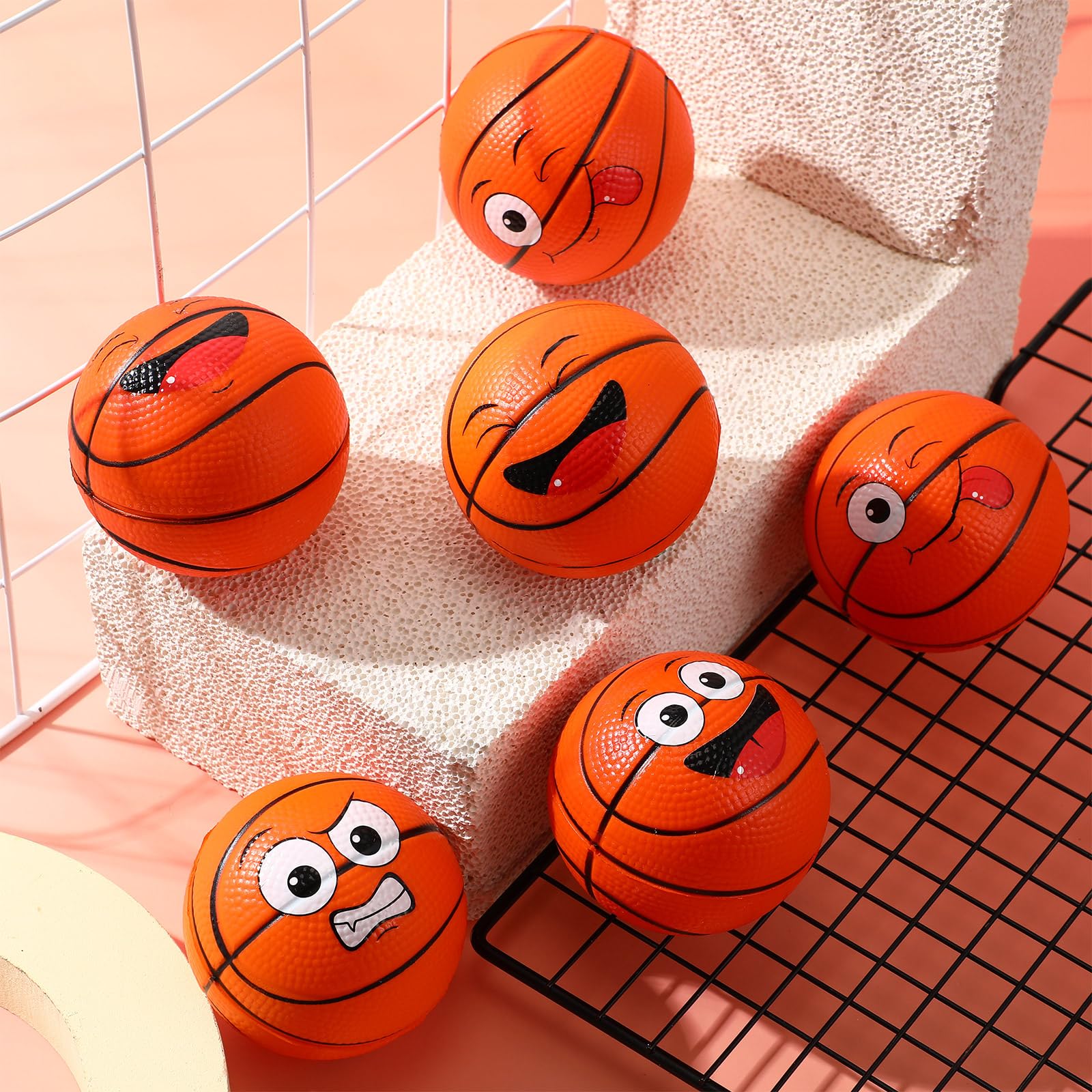 Arrowbash cute-face stress ball provides portable entertainment and tension relief anywhere.