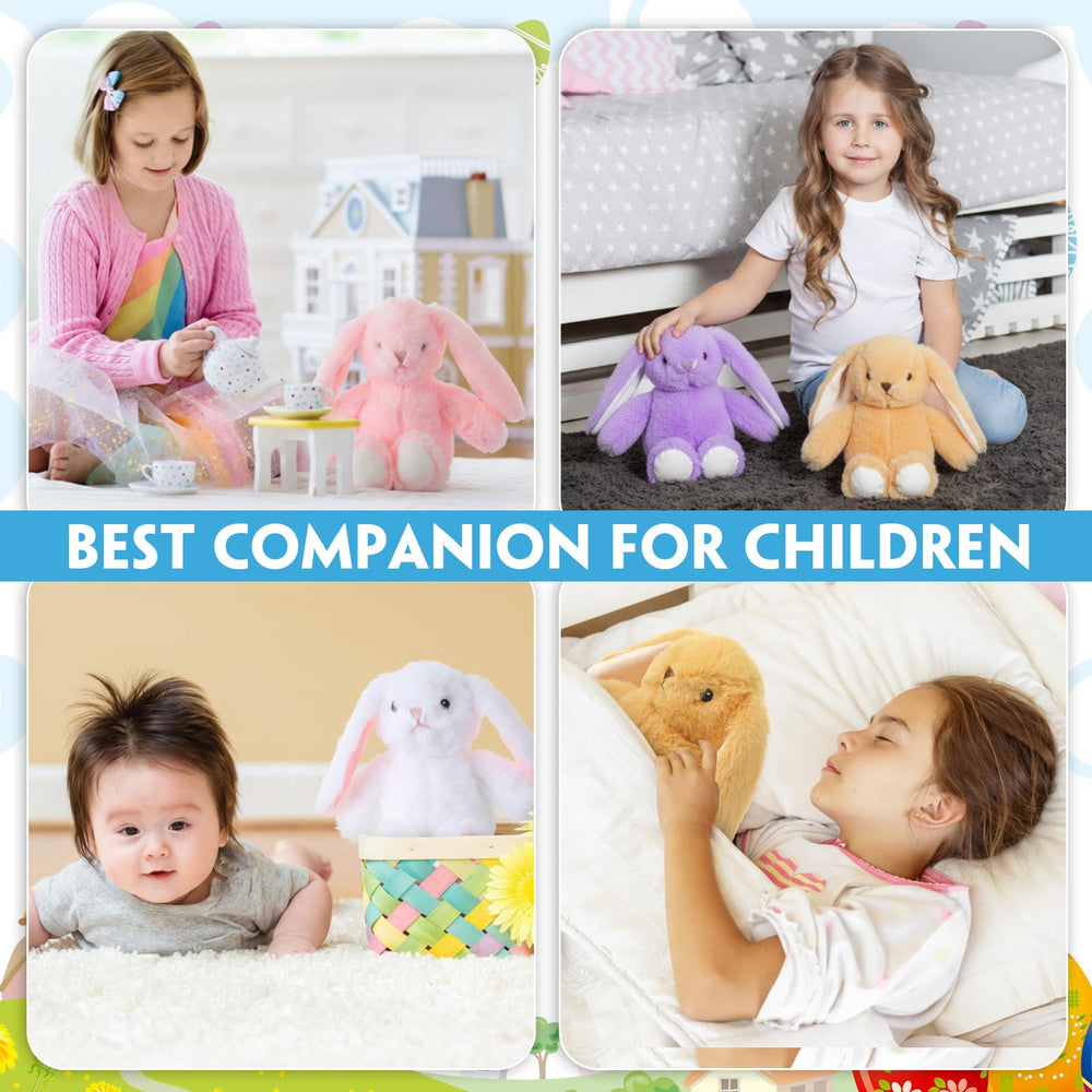 Arrowbash perfect kid gift: soft plush bunnies for Easter