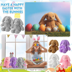 Arrowbash Easter display idea featuring the plush bunnies.