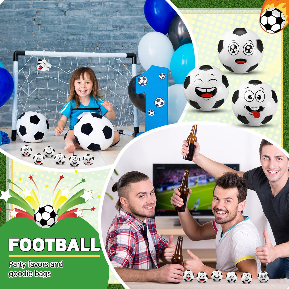 Arrowbash mini soccer stress ball face-05, ideal for hand strength and fine motor practice