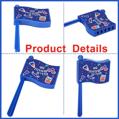 Arrowbash Purim gragger party decor enhances mood and audience participation.