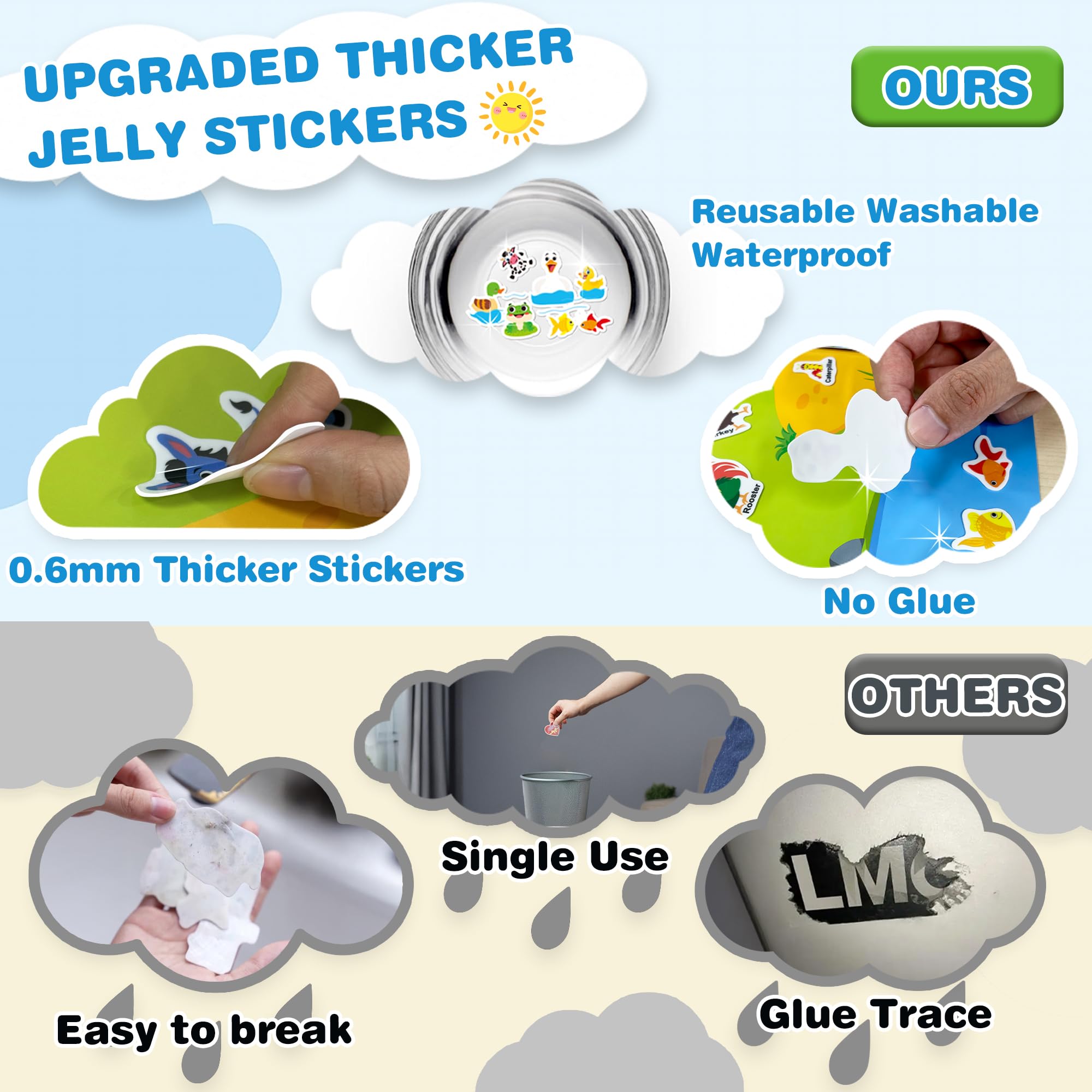 ArRuKi KIDS activity mat scene showing interactive sticker placement