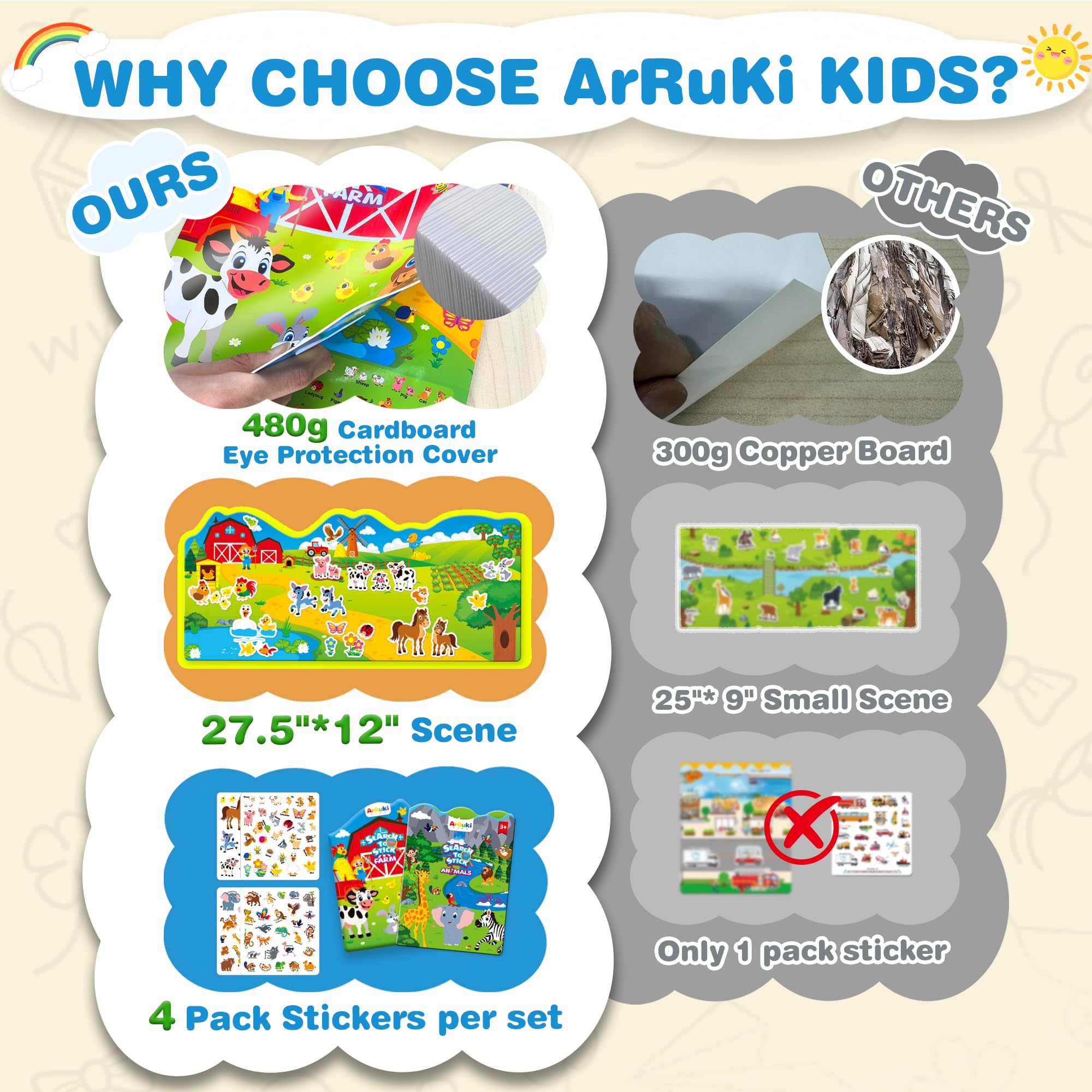 ArRuKi KIDS dry erase marker in use for reusable play