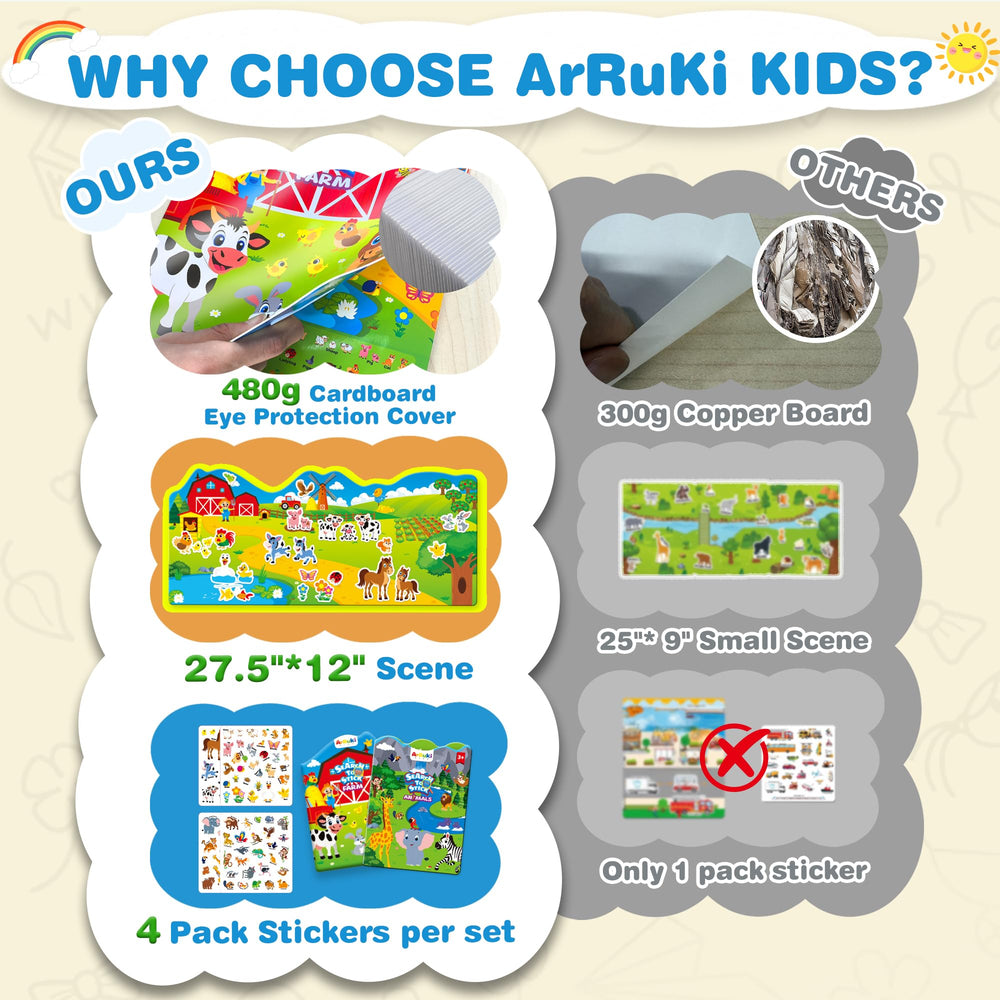 ArRuKi KIDS dry erase marker in use for reusable play