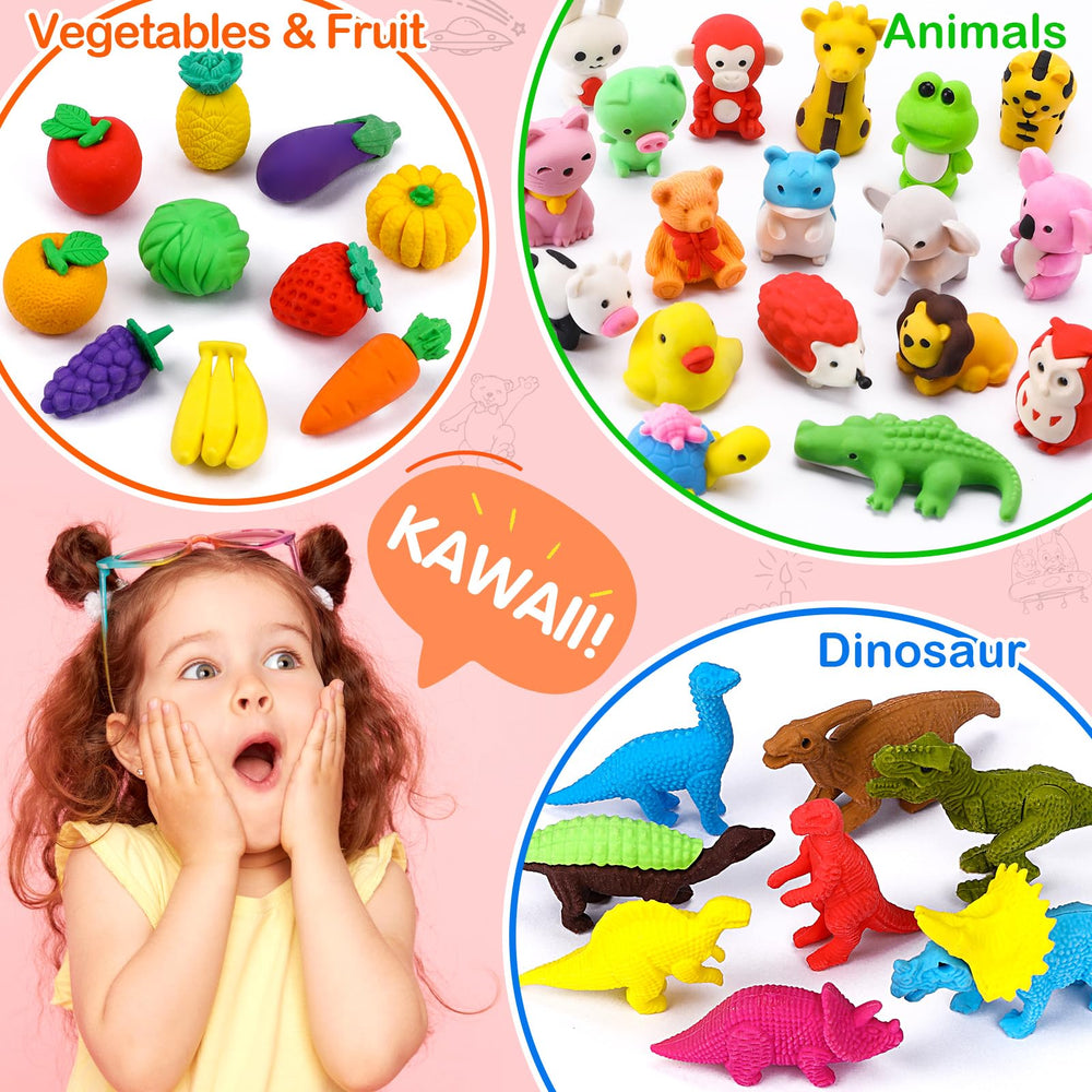 Arscniek cupcake take-apart eraser combines fun and motor practice