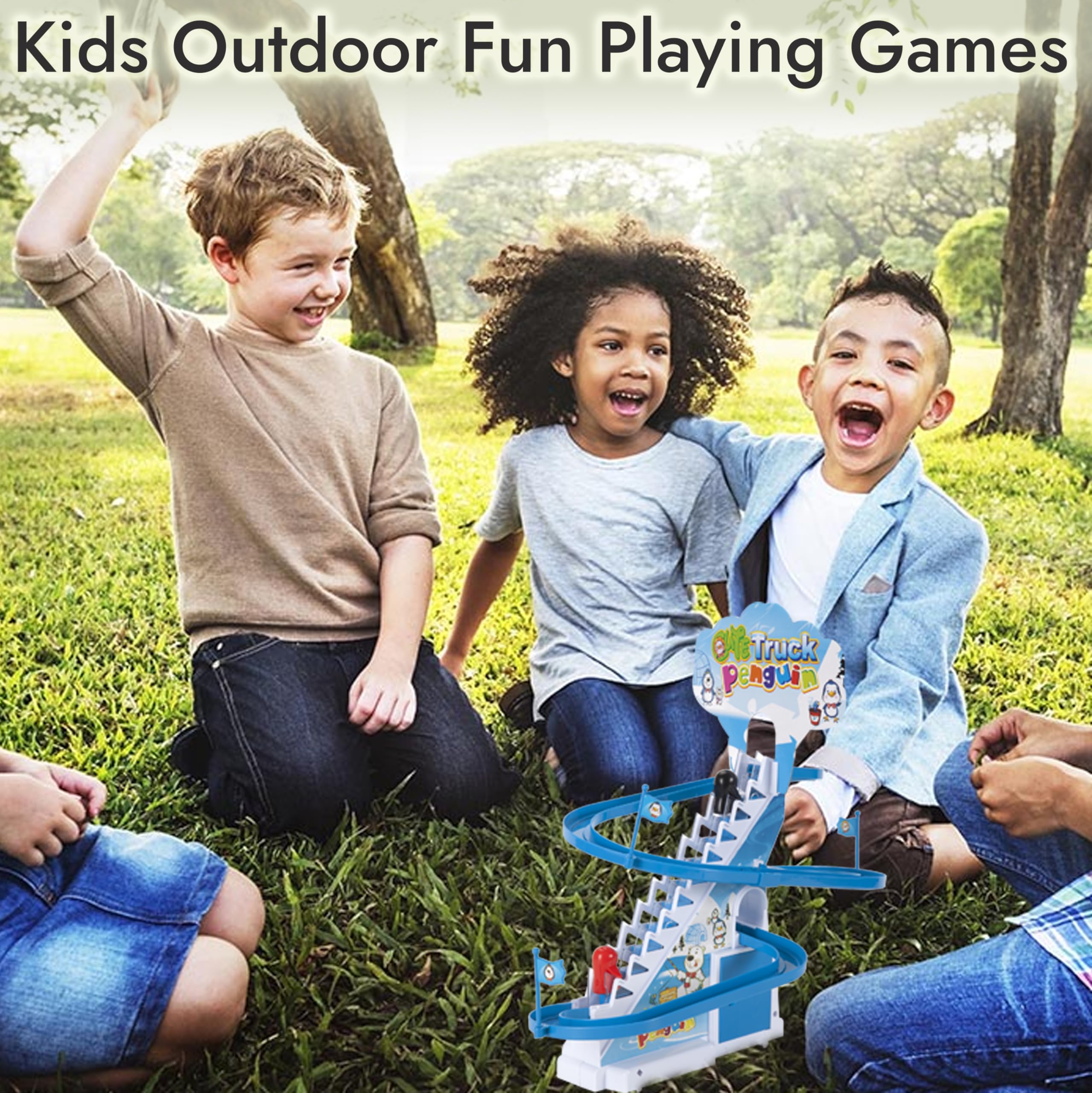 ARSUK Penguin Race Imaginative Play boosts creativity during screen-free time.