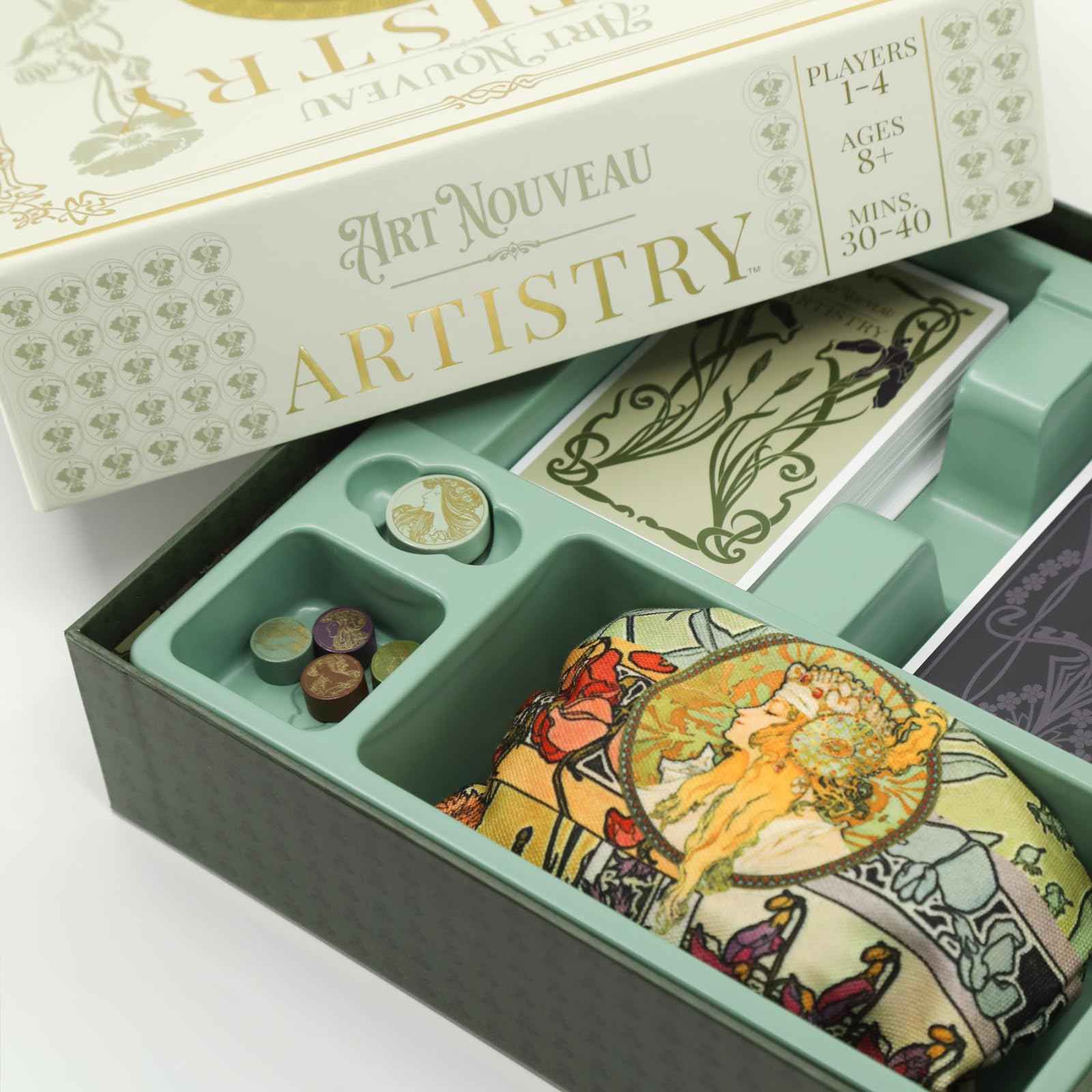 ART NOUVEAU ARTISTRY pattern cards display inspiring motifs for strategic planning.