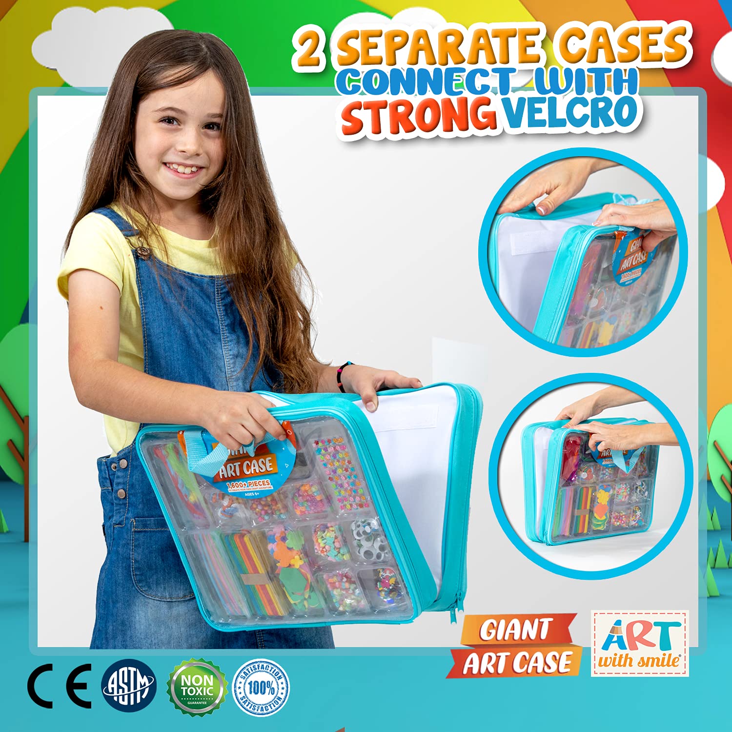 Pipe cleaners and diamond stickers from Art with Smile for 3D crafts
