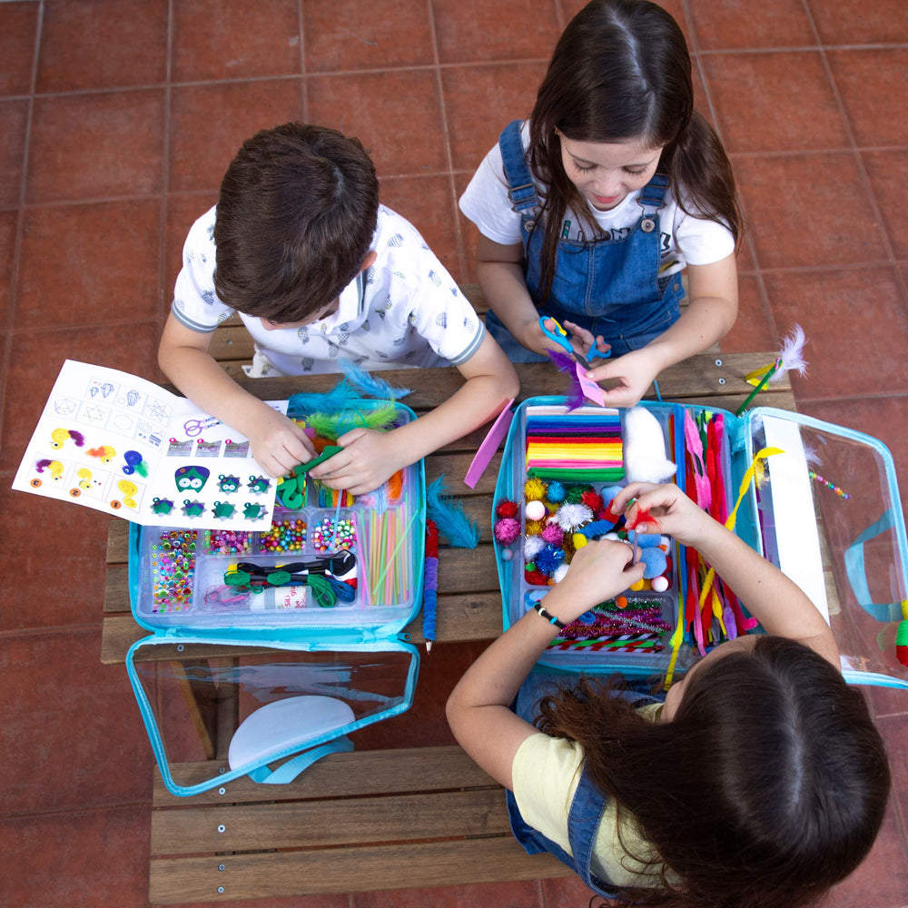 Step-by-step instructions from Art with Smile spark kids’ creativity