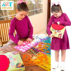 Art with Smile sturdy stencils tolerate years of coloring and tracing.