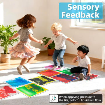 Art3d anti-slip backside PVC mat keeps tiles secure on floors.