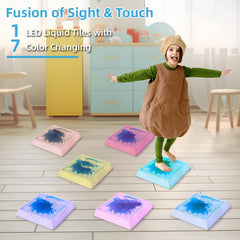 Art3d decorative tile adds ambient lighting to home décor.