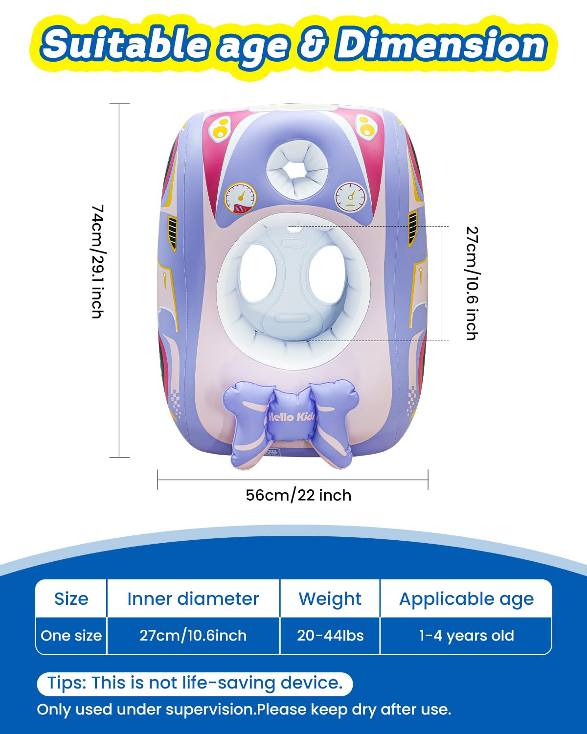 artcool travel pack inflatable float folds compactly for easy on-the-go fun.