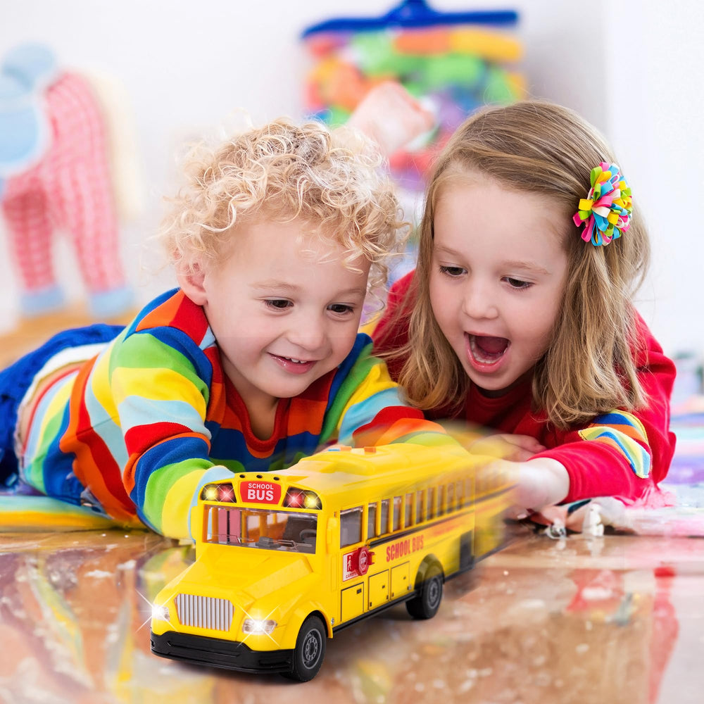 ArtCreativity 11-inch bus includes batteries for immediate imaginative adventures