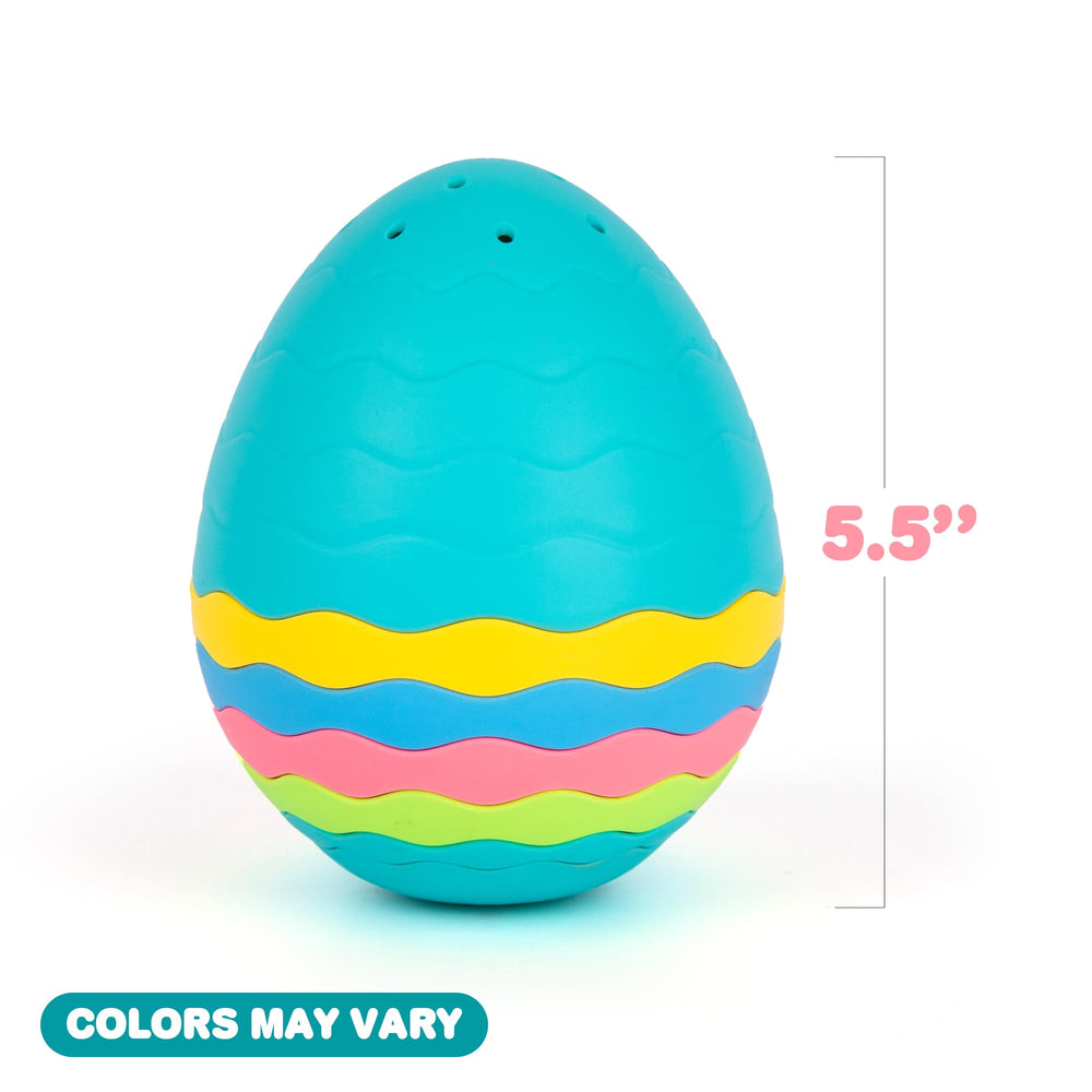 ArtCreativity seven-piece nesting set in pastel eggs for stacking and sorting