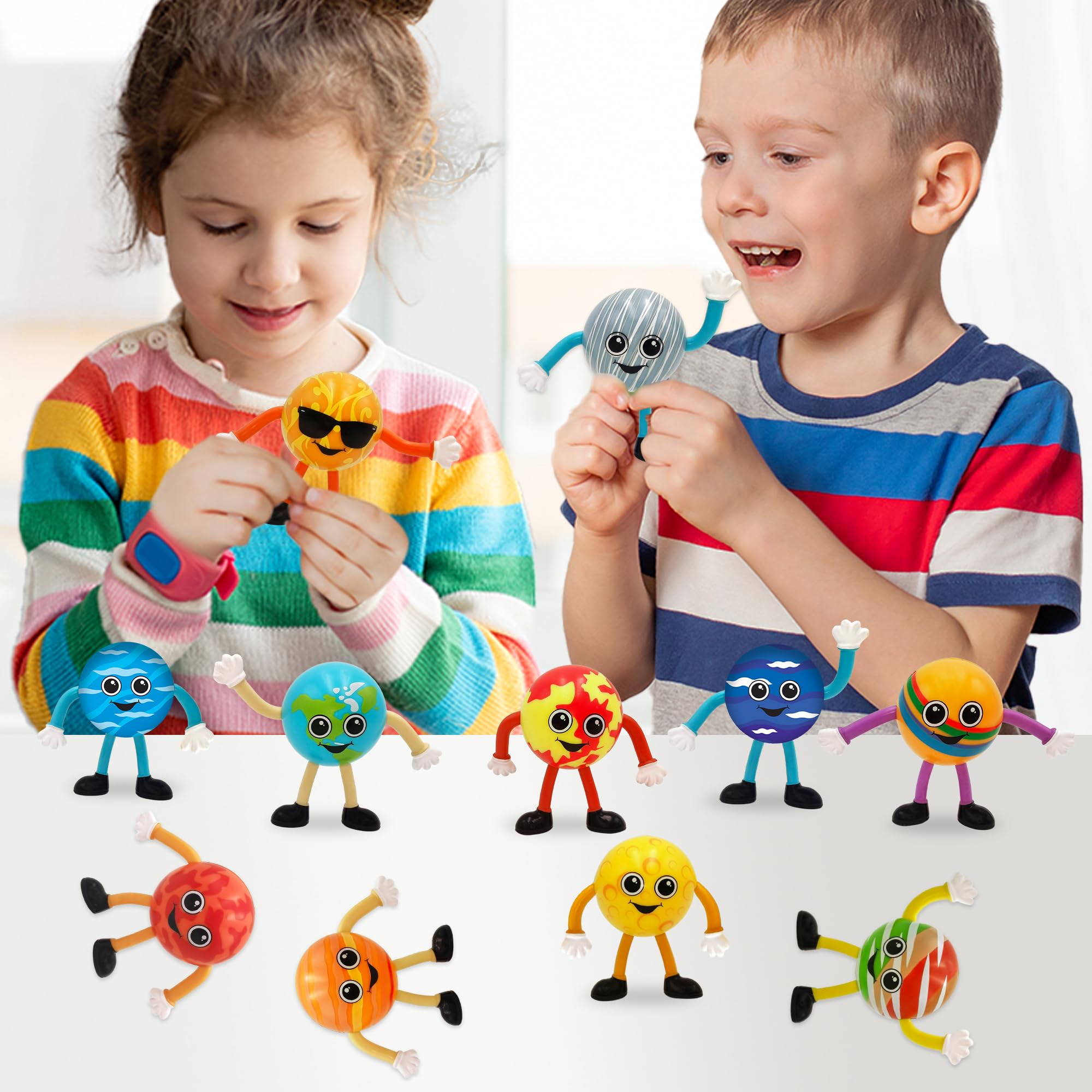 ArtCreativity Bendable Planets Jupiter toy offers flexible portable science fun