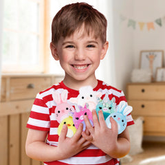 ArtCreativity blue unicorn plush metallic accents inspires play and brightens shelves