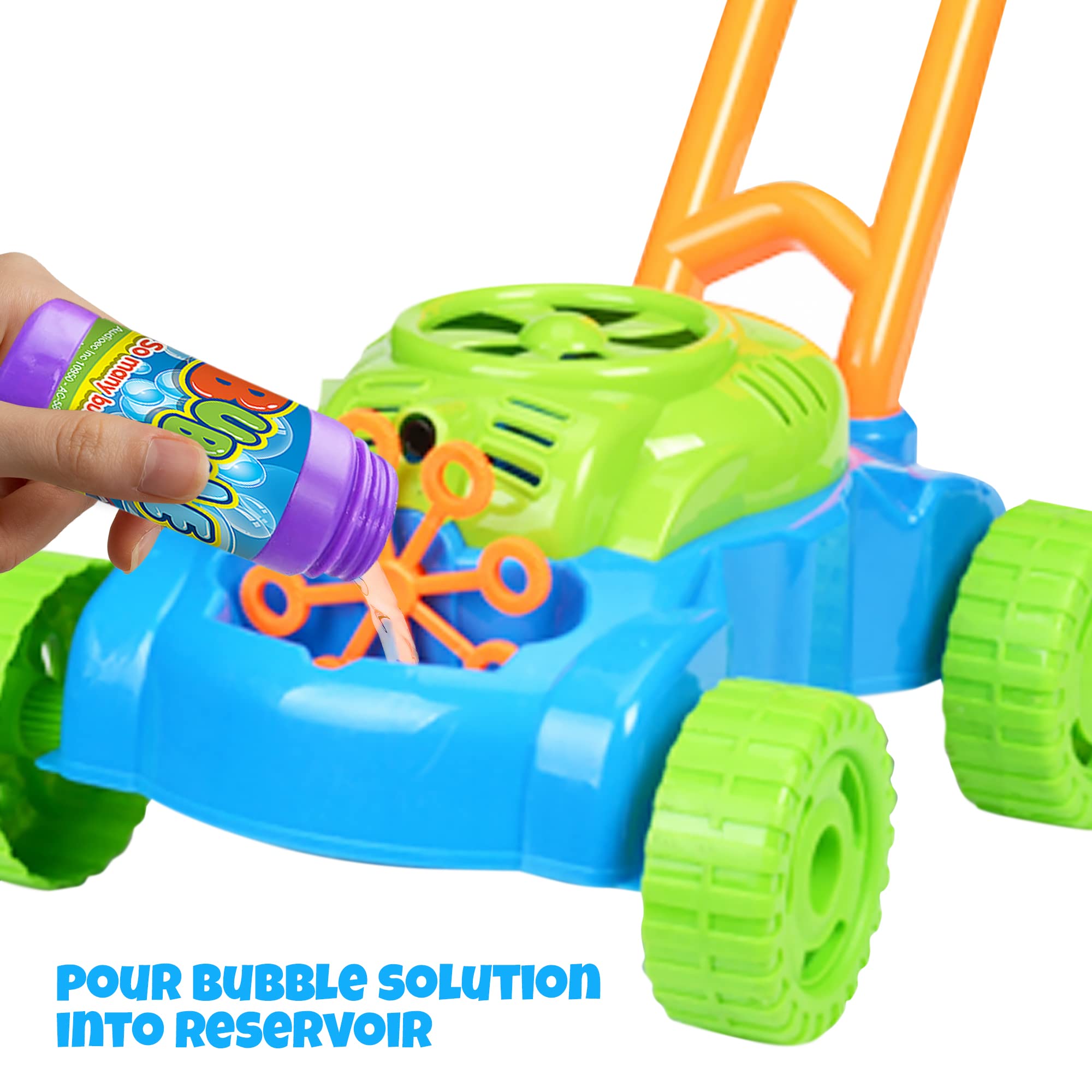 ArtCreativity bubble lawn mower makes a fun birthday gift idea