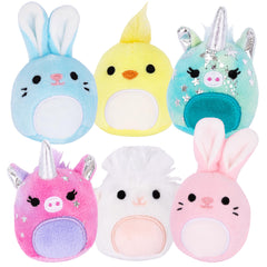 ArtCreativity bulk Easter stuffed animals pastel set for festive decor and kids' play