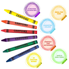 ArtCreativity classroom bulk pack for organized coloring stations