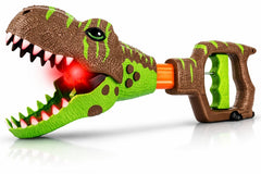 ArtCreativity Dinosaur Grabber toy mouth chomp in action for pretend grabbing play