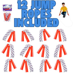 ArtCreativity durable nylon rope with robust plastic handles for outdoor use