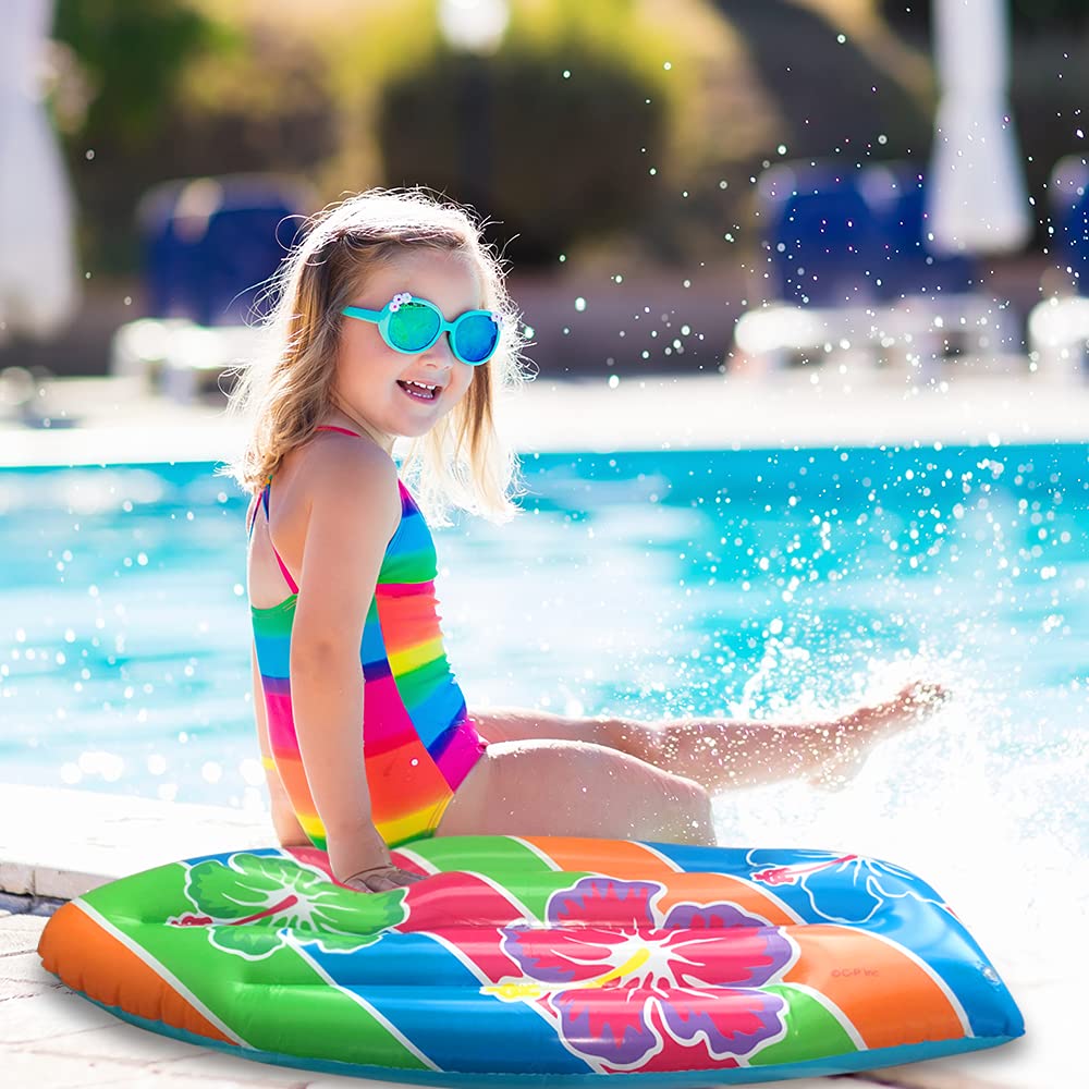ArtCreativity durable vinyl surfboard is built for year-round play