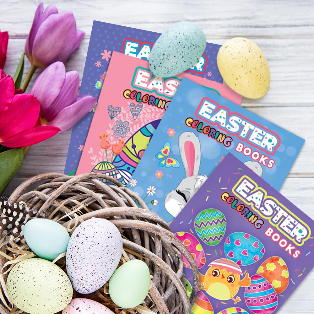 ArtCreativity Easter mini coloring books with chick designs supporting early art exploration