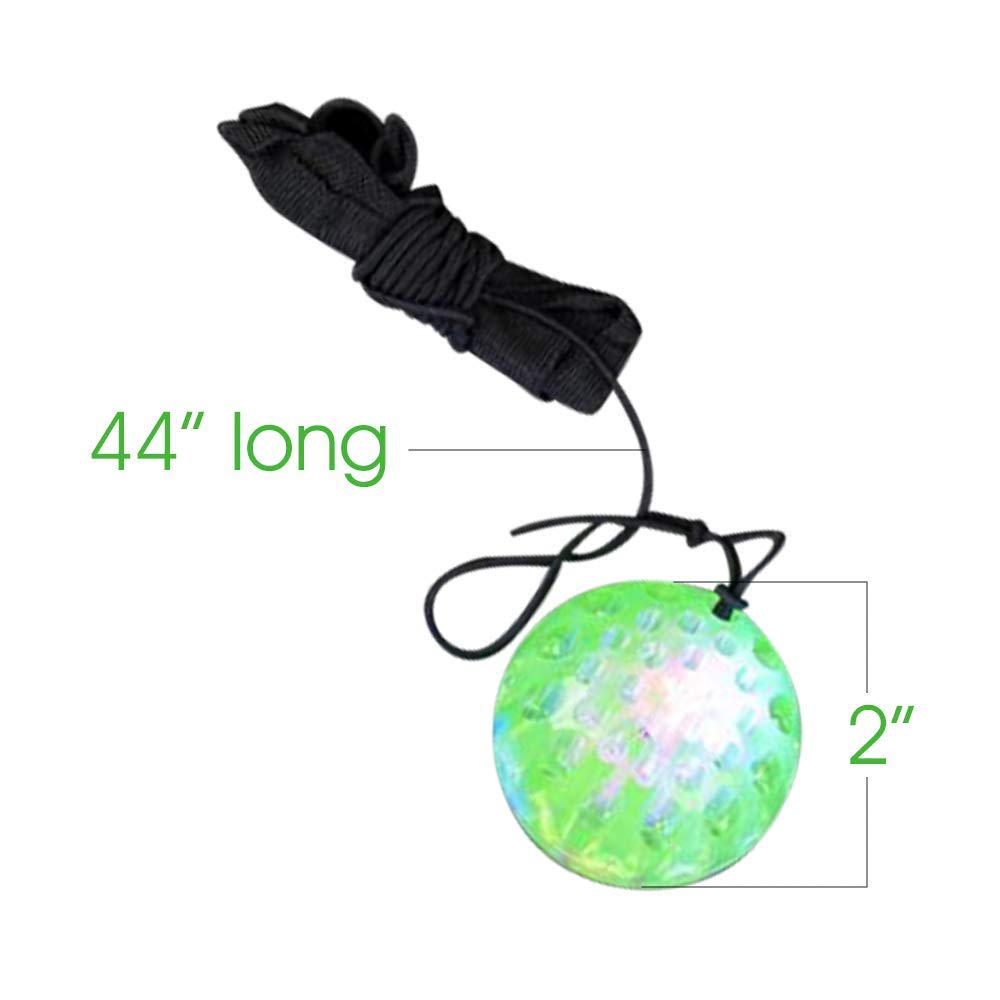 ArtCreativity elastic wrist band enables comfortable, hands-free orbit spinning.