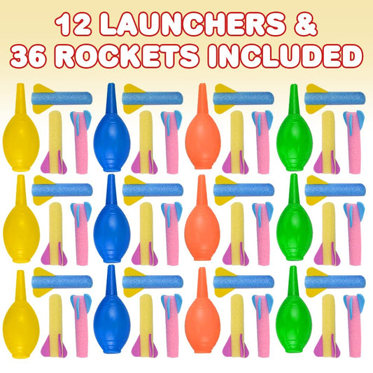 ArtCreativity foam rocket launchers with darts deliver high-flying backyard fun.